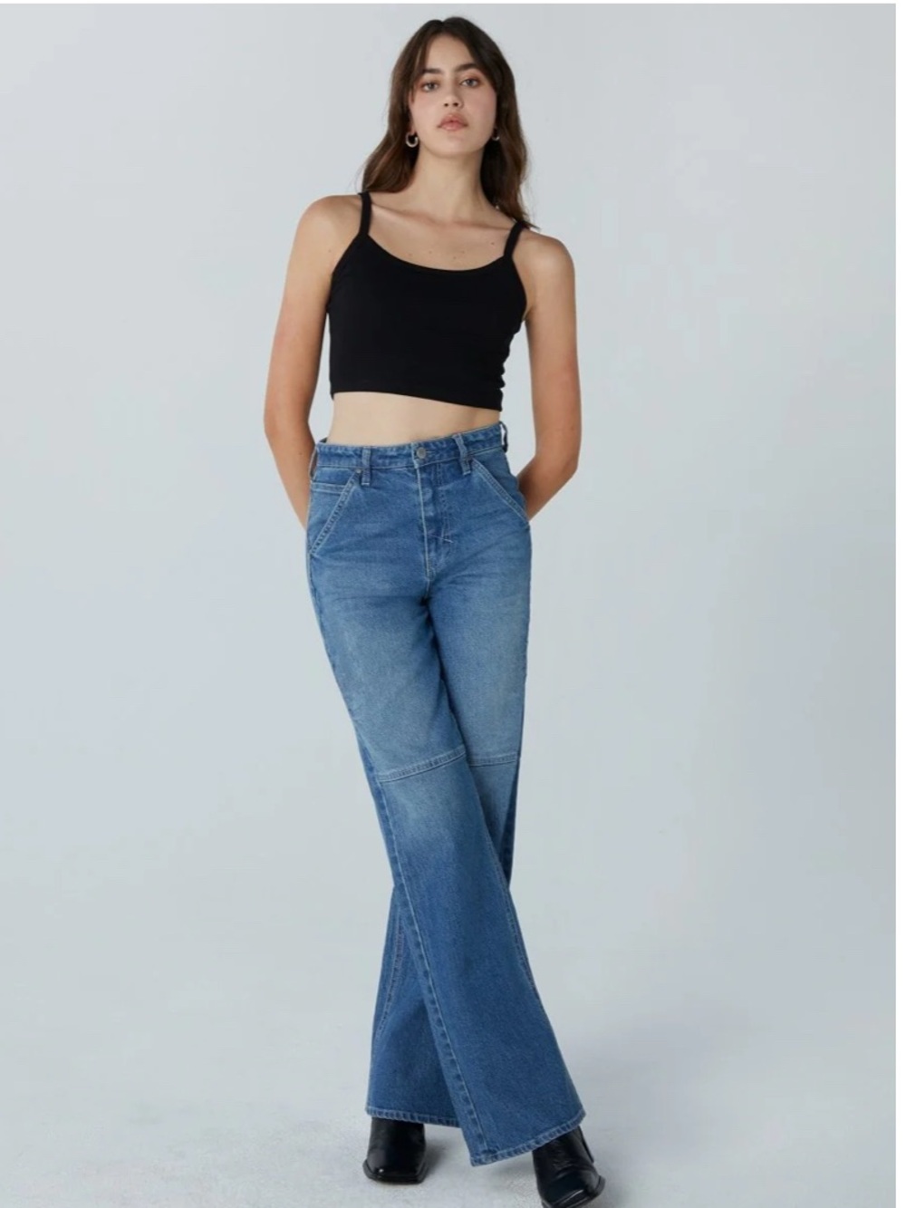 Unpublished Jolene Vintage Cut A-Line Flare Jeans